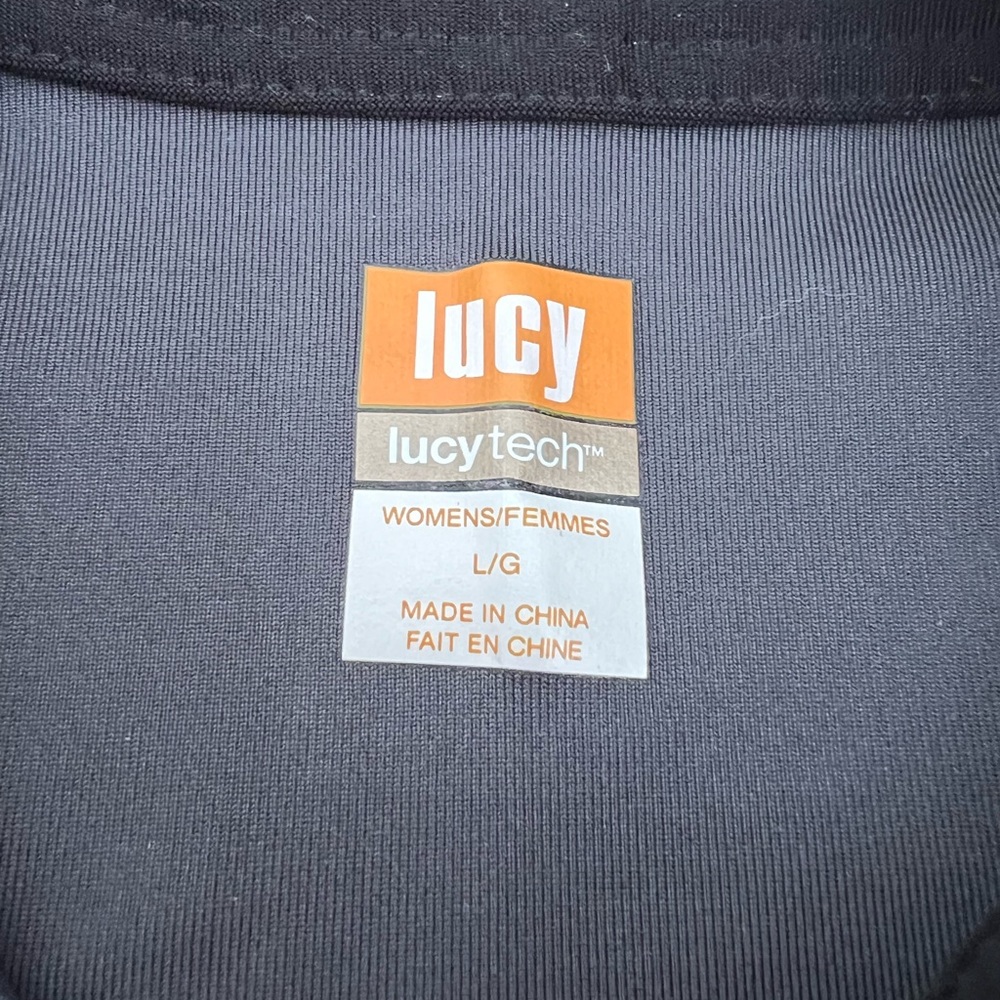 Lucy Lucytech Full Zip Gray Athletic Jacket - image 2